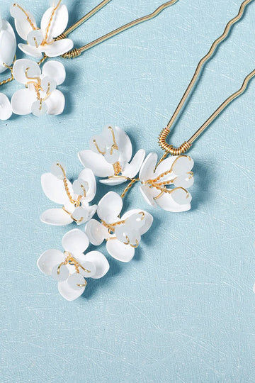 Rhinestone blomst brude hovedstykke
